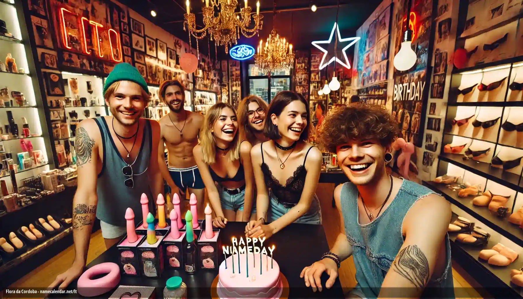 Vardadienio ir vardo šventimas - Flora da Cordoba