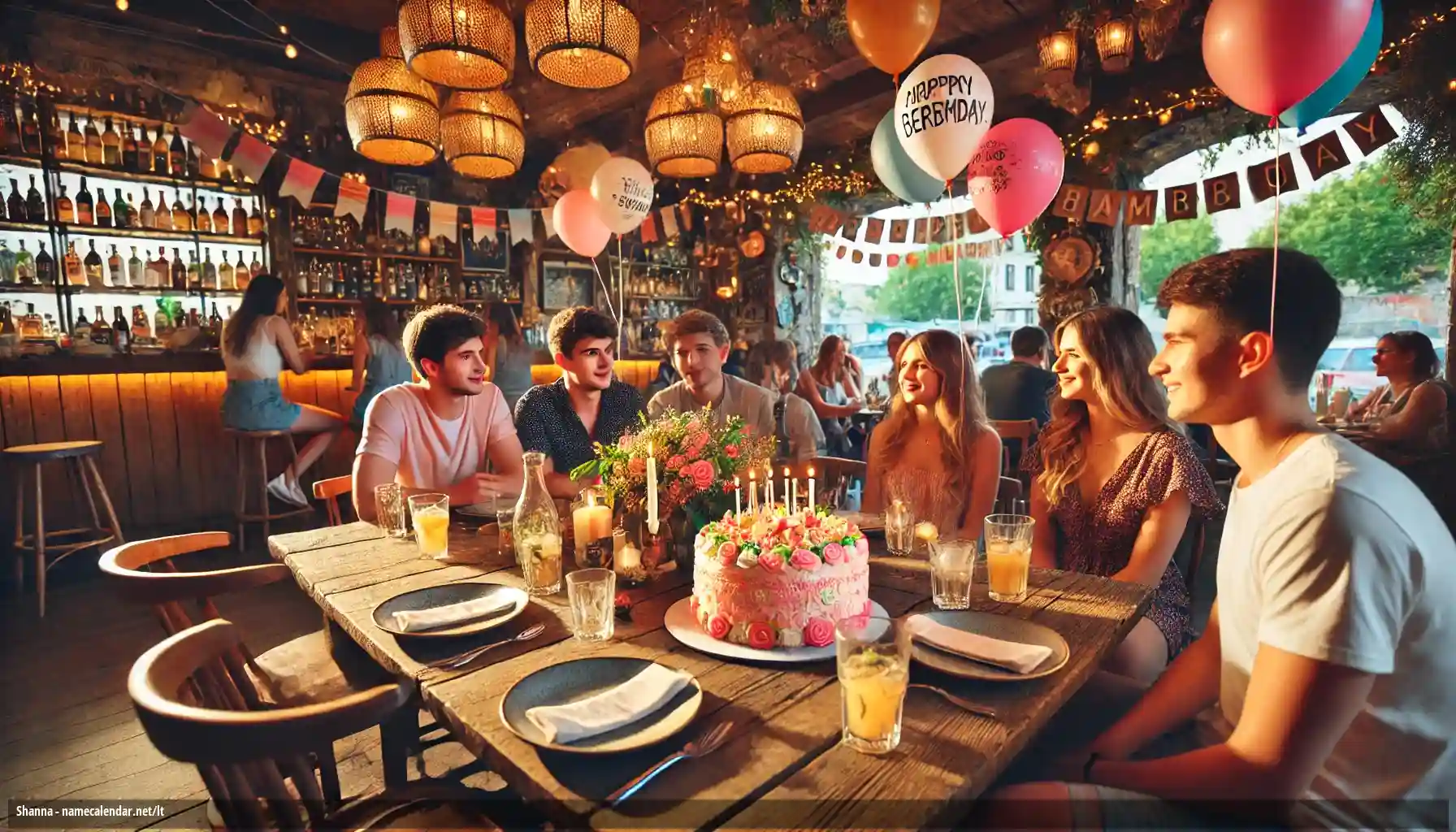 Vardadienio ir vardo šventimas - Shanna