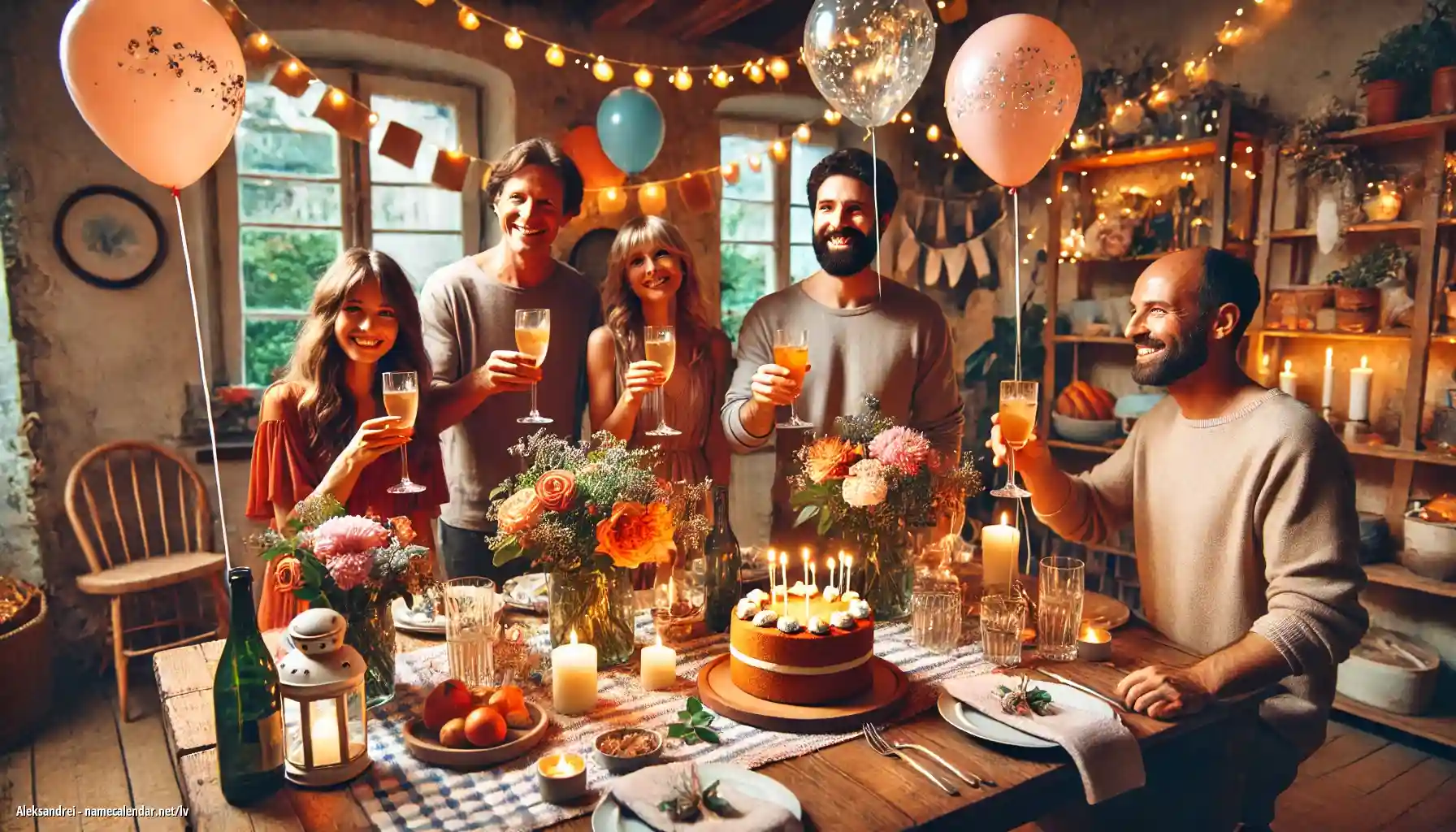 Vārda dienas un vārda svinēšana - Aleksandrei