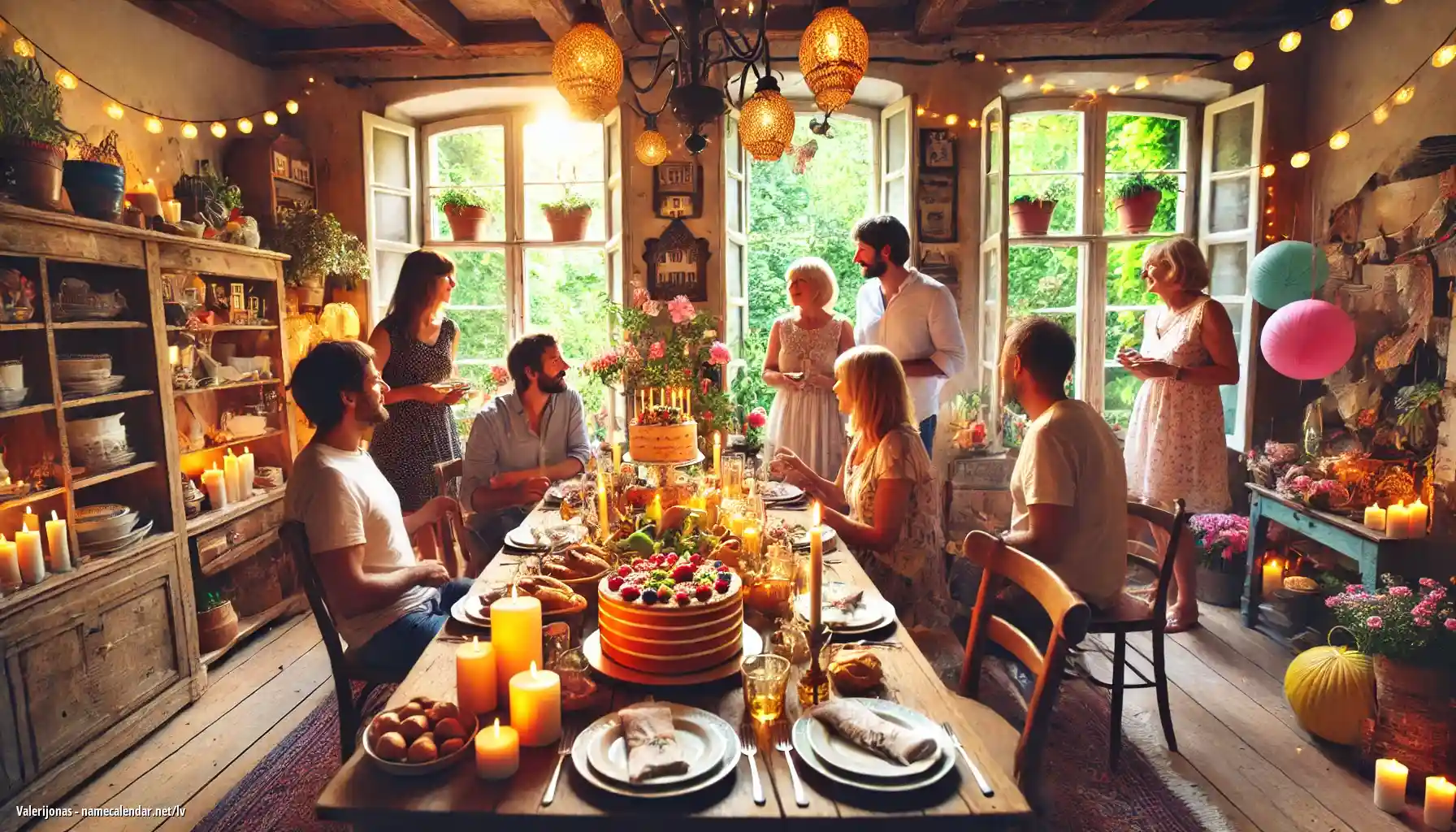 Vārda dienas un vārda svinēšana - Valerijonas