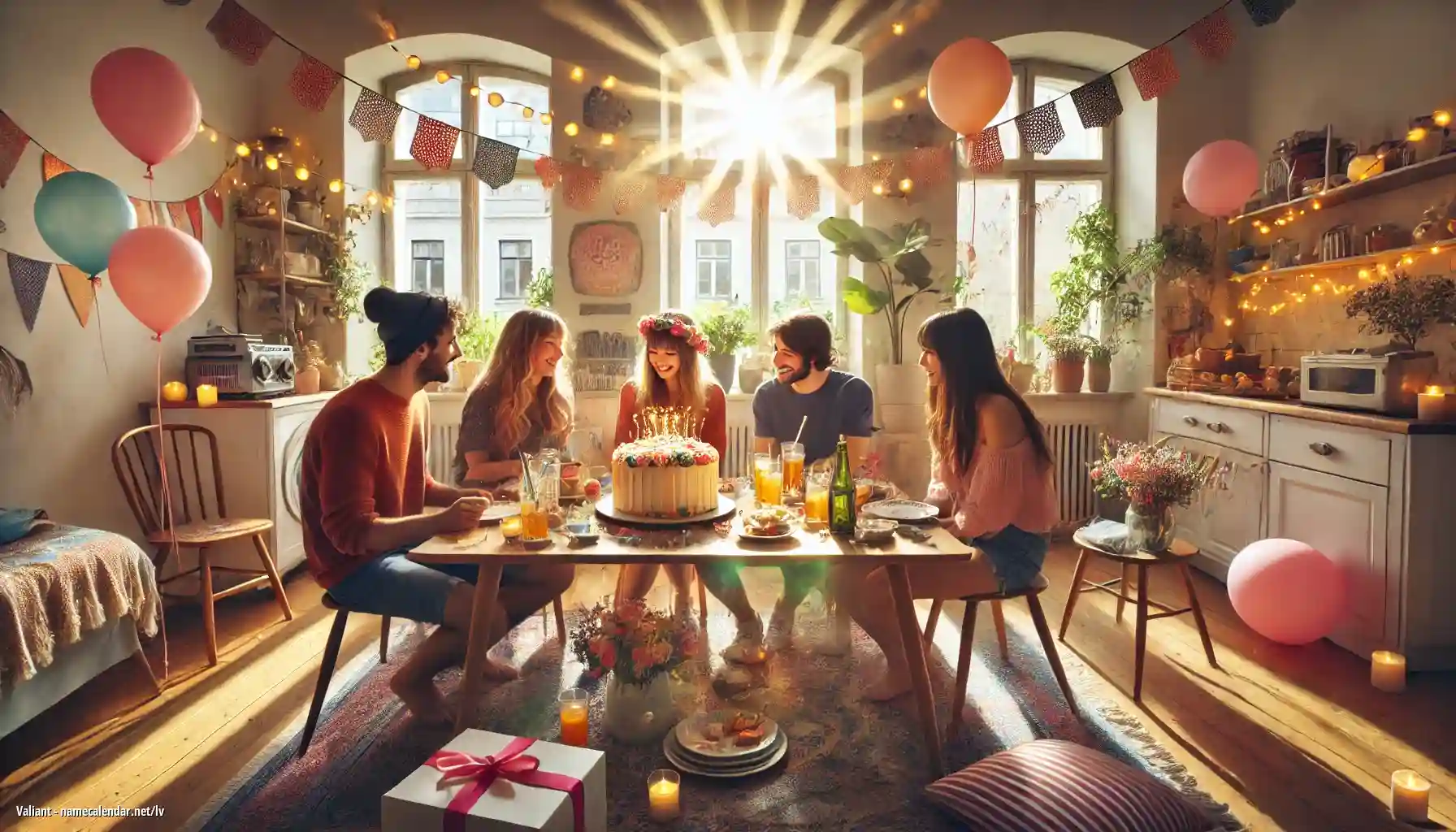 Vārda dienas un vārda svinēšana - Valiant