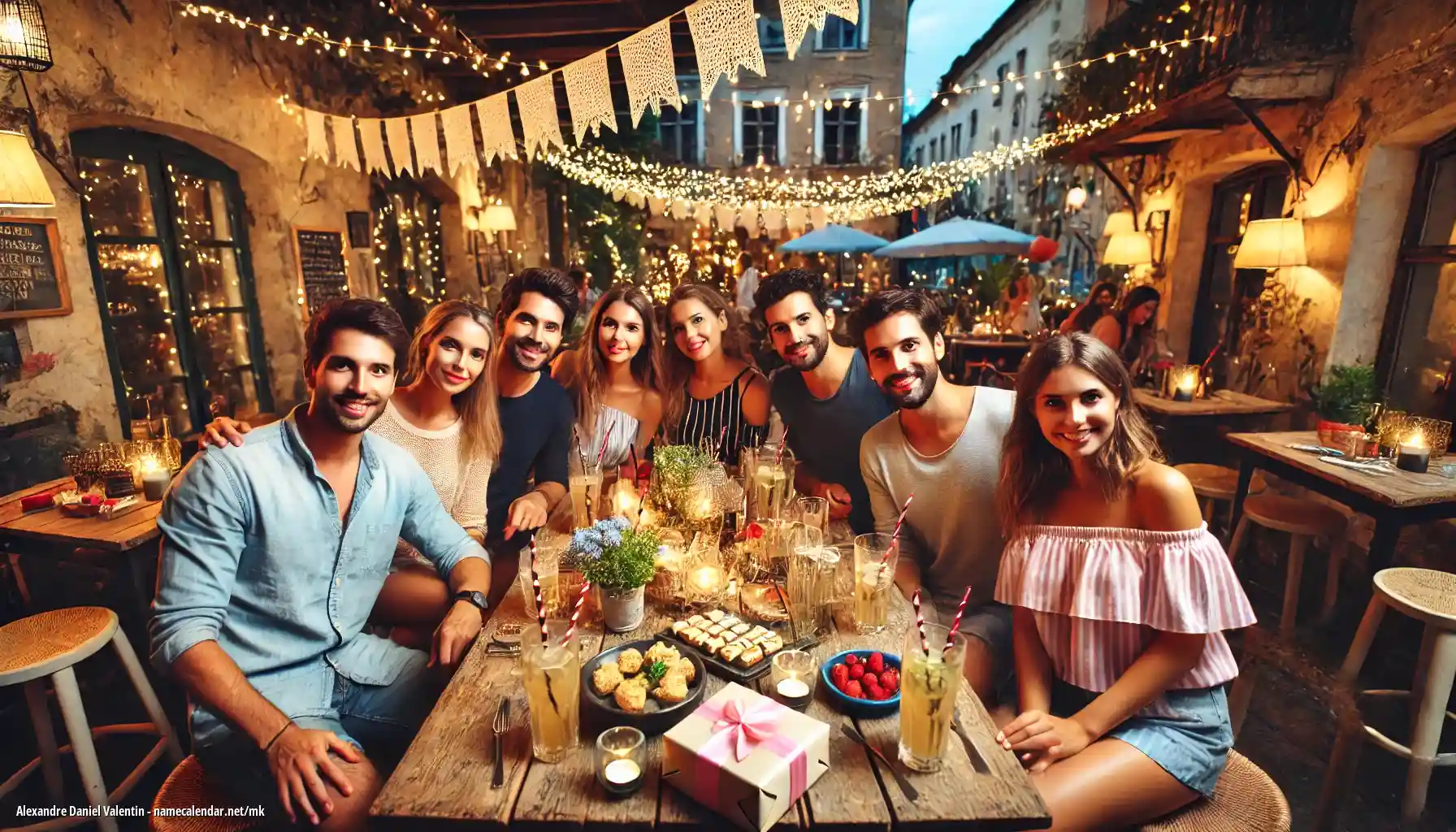 Прослава на именден и име - Alexandre Daniel Valentin