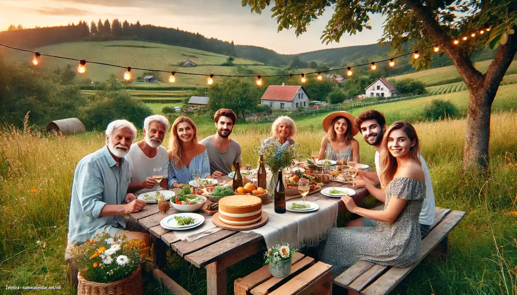 Feiring av navnedag og navn - Želmíra