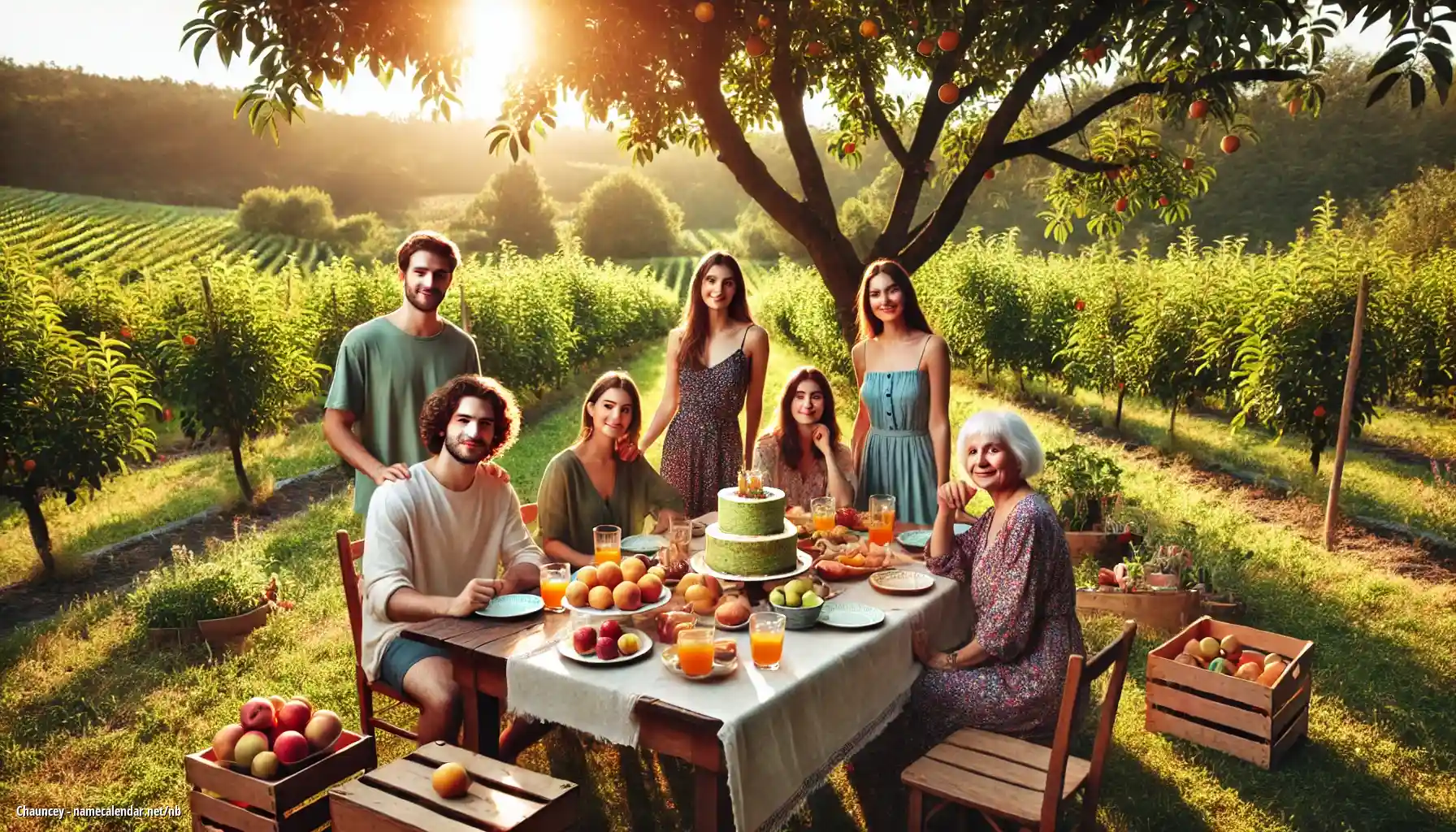 Feiring av navnedag og navn - Chauncey