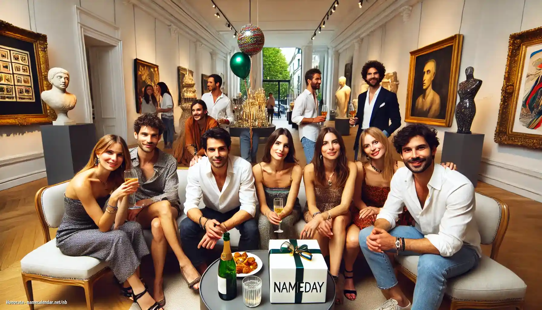 Feiring av navnedag og navn - Honorata