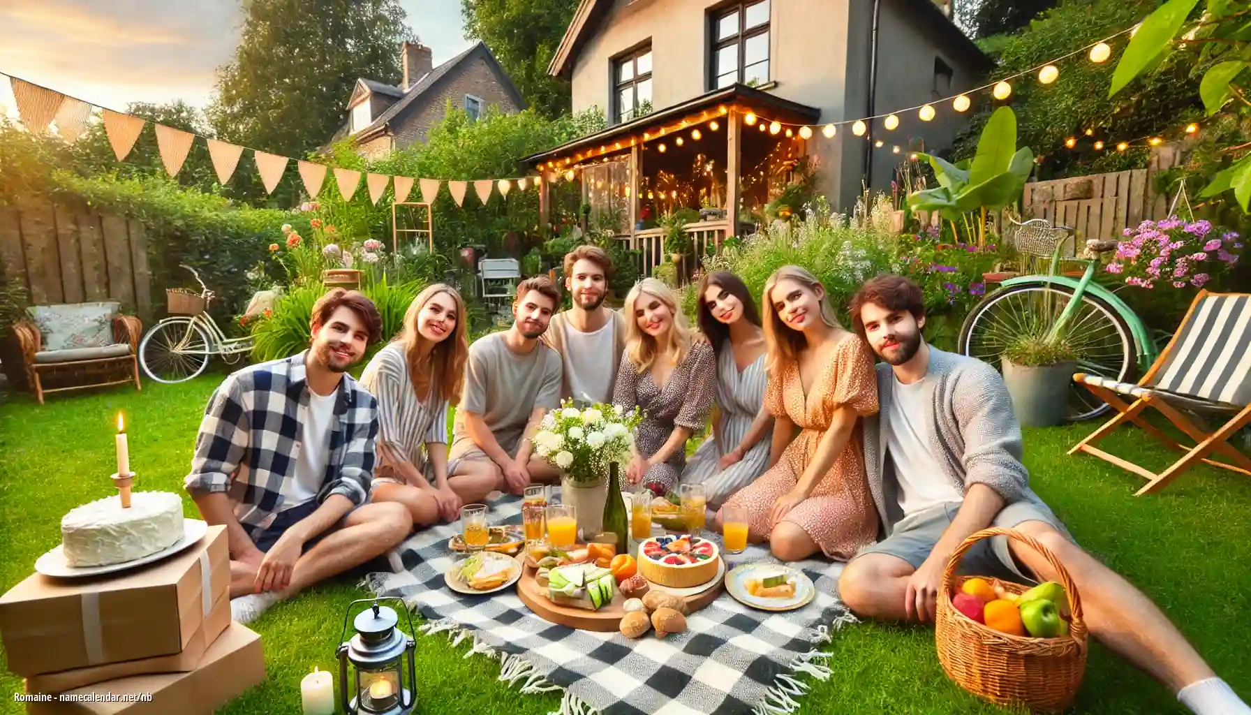 Feiring av navnedag og navn - Romaine