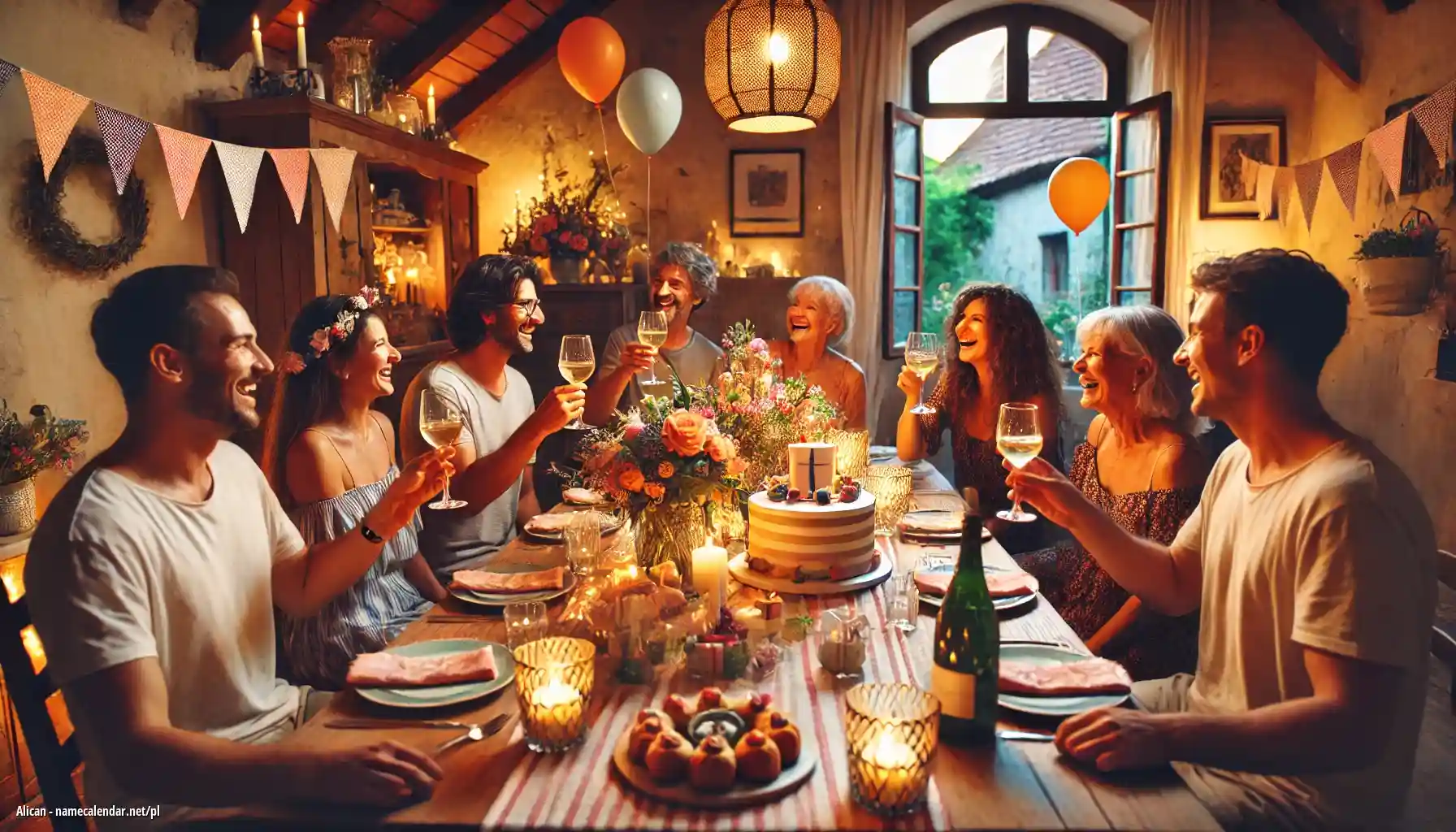 Uroczystość imieninowa i imieninowa - Alican