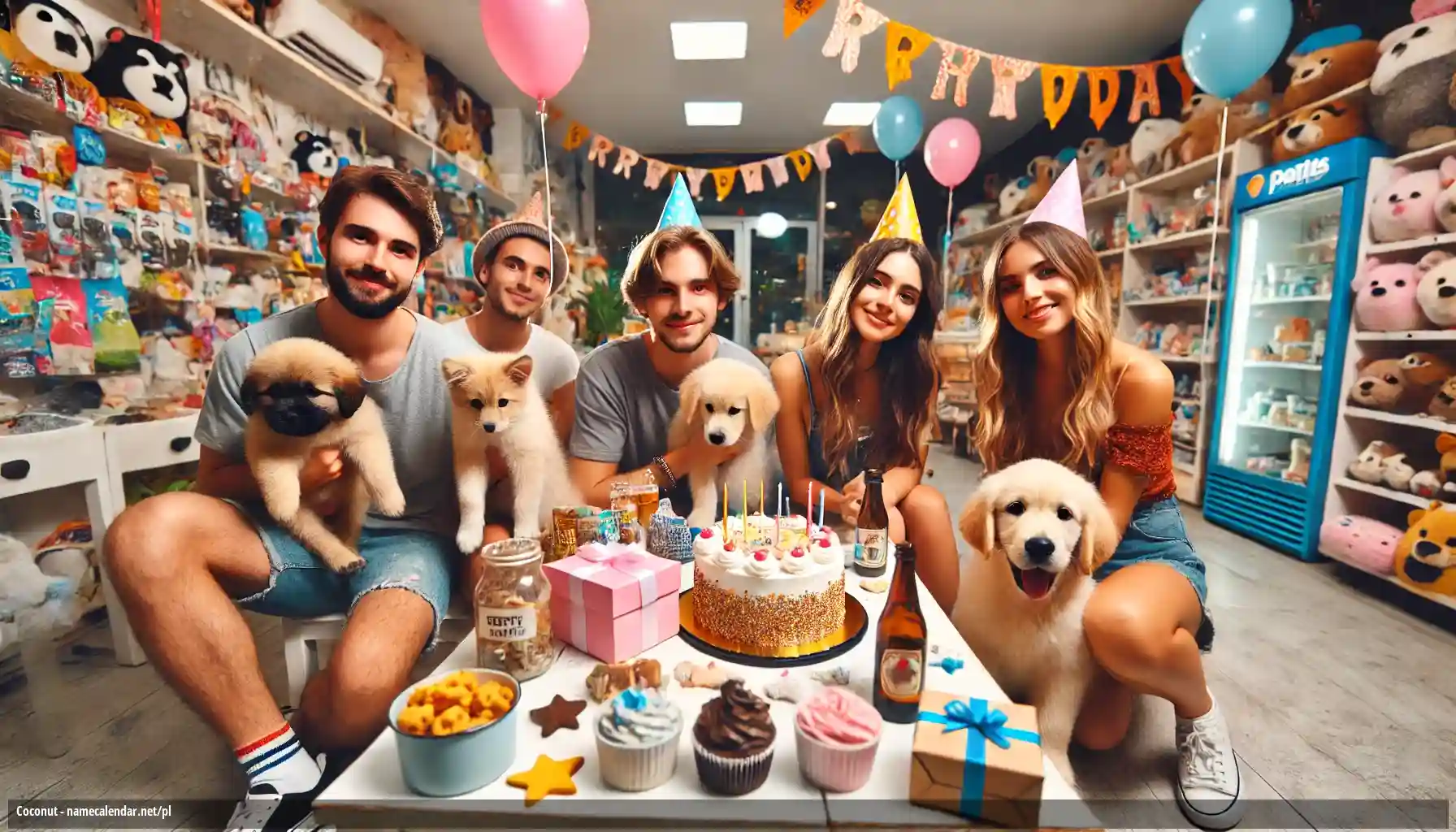 Uroczystość imieninowa i imieninowa - Coconut