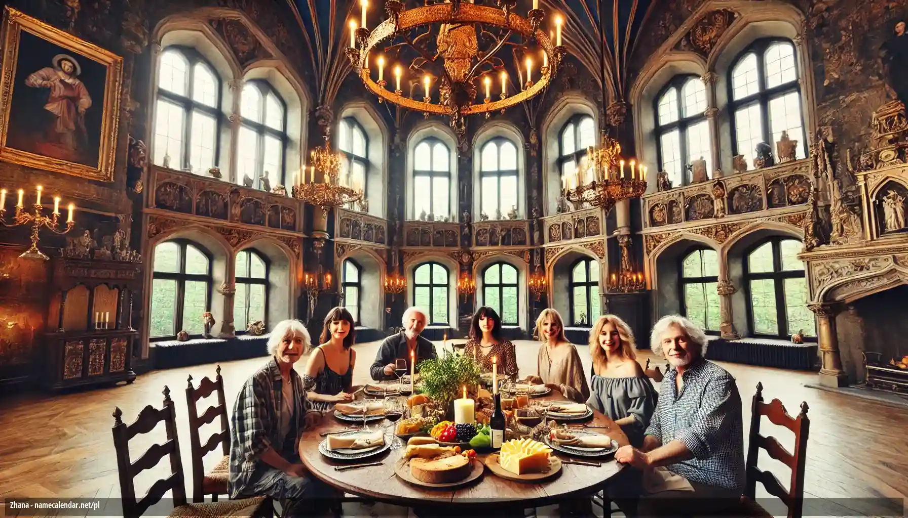 Uroczystość imieninowa i imieninowa - Zhana