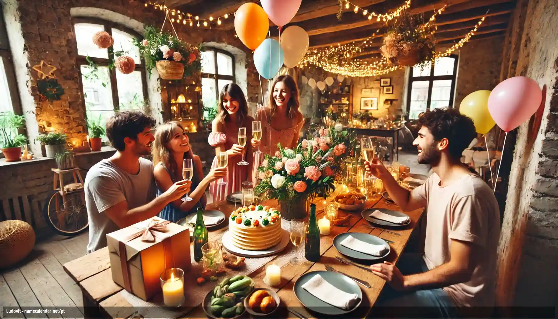 Celebração do dia do nome e nome - Ľudovít