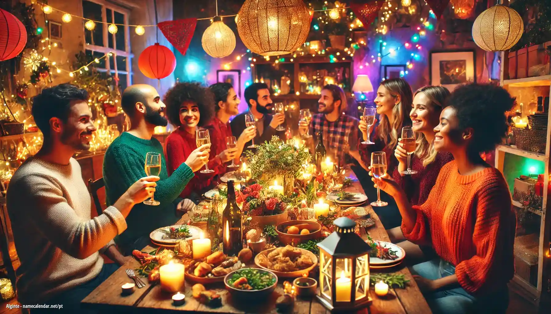 Celebração do dia do nome e nome - Alginte