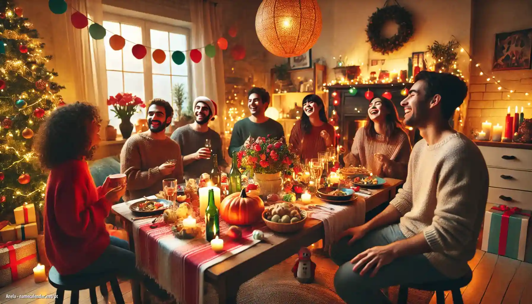 Celebração do dia do nome e nome - Anela