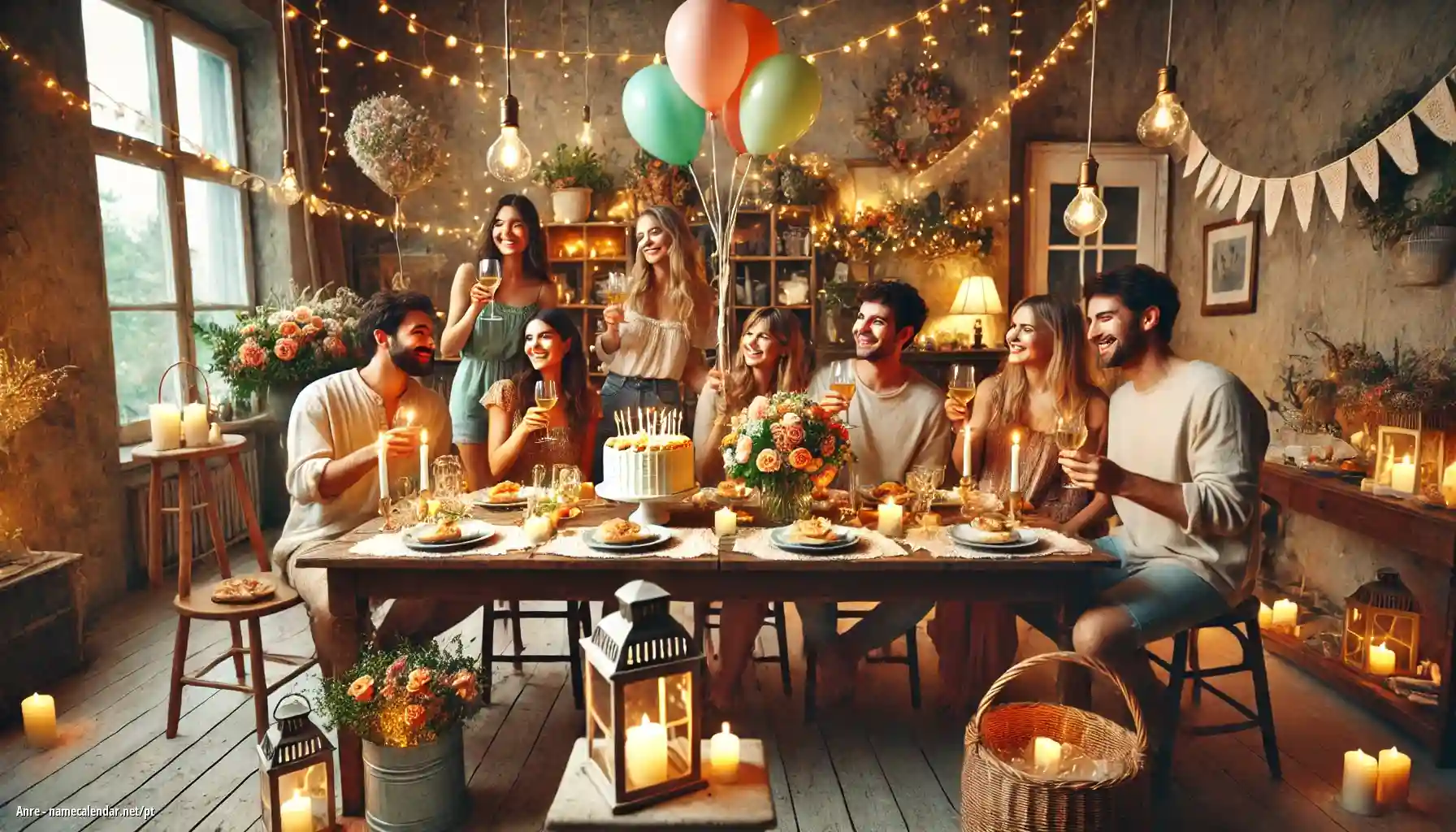 Celebração do dia do nome e nome - Anre