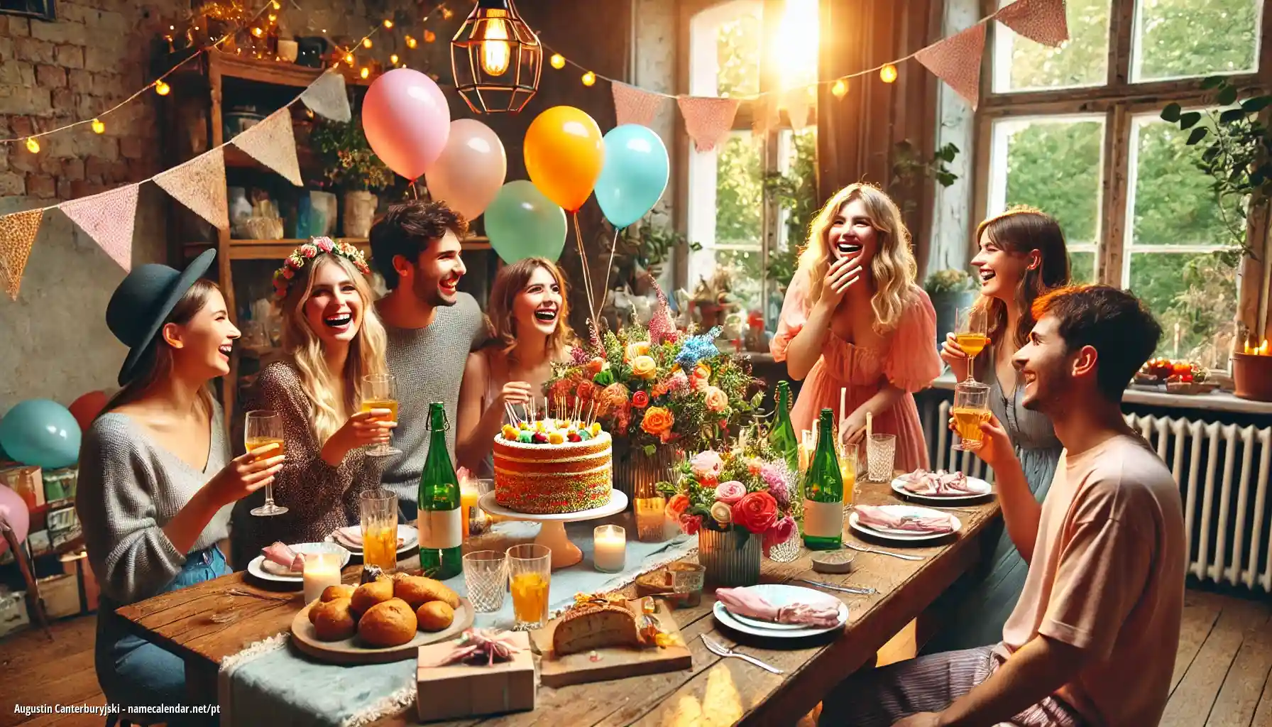 Celebração do dia do nome e nome - Augustin Canterburyjski