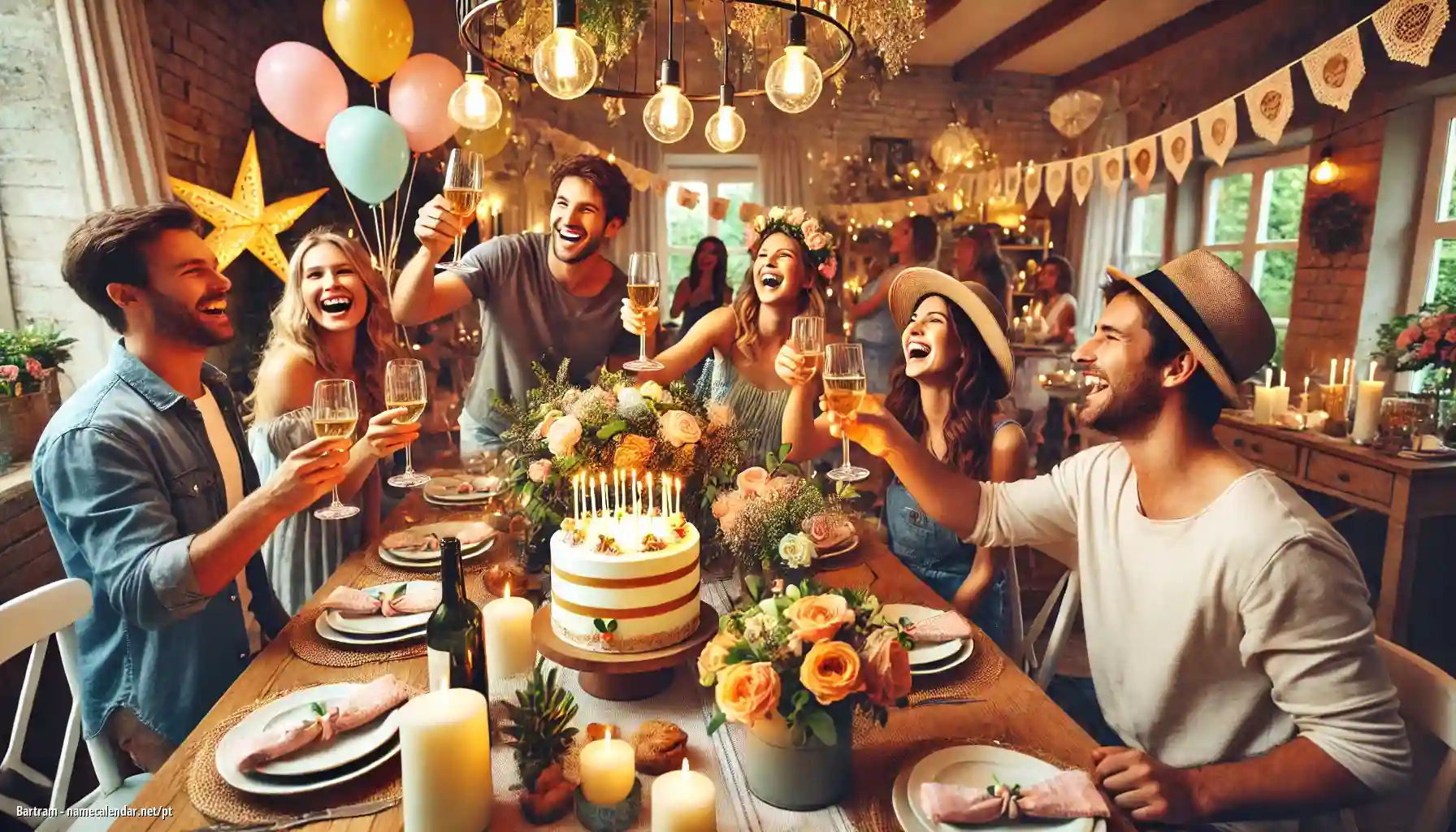 Celebração do dia do nome e nome - Bartram