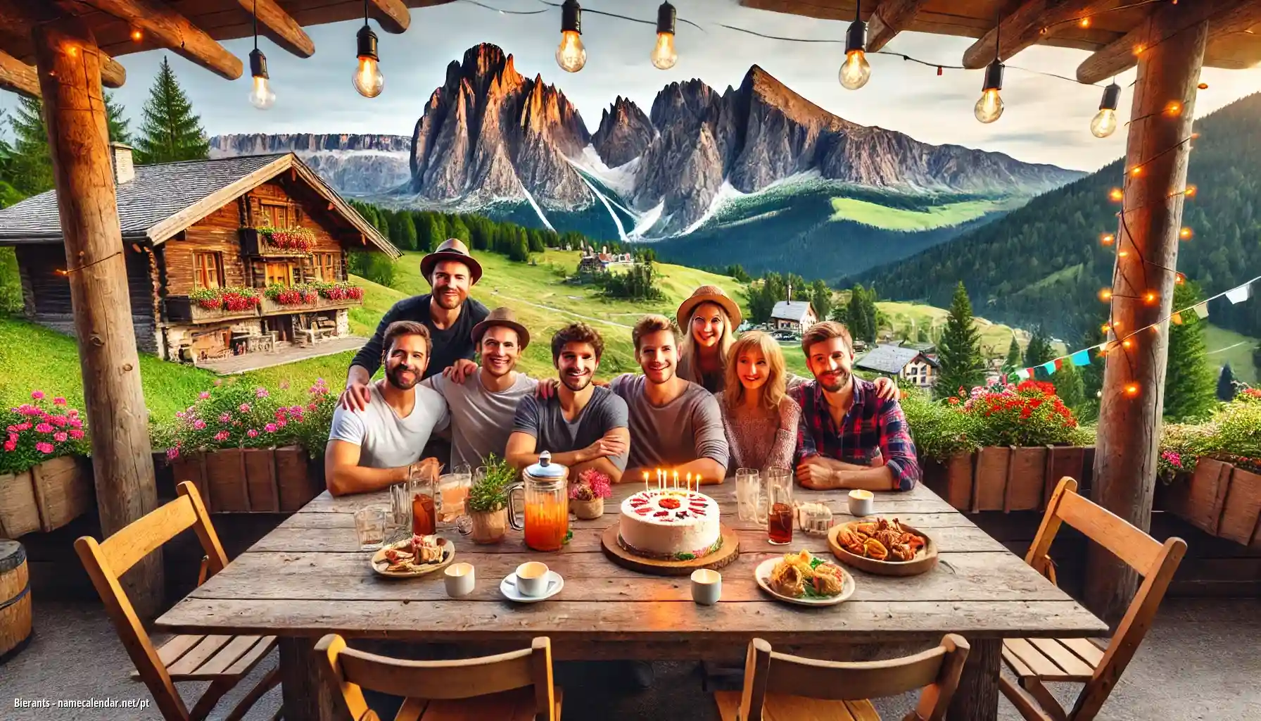 Celebração do dia do nome e nome - Bierants