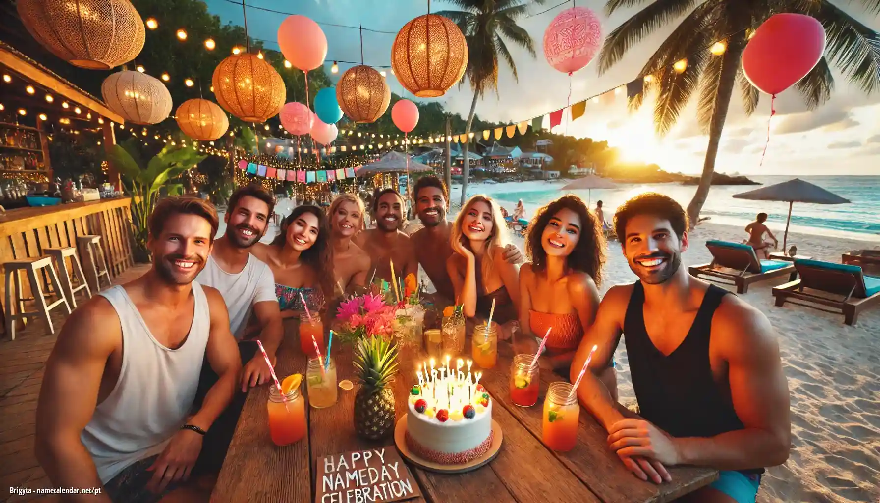 Celebração do dia do nome e nome - Brigyta