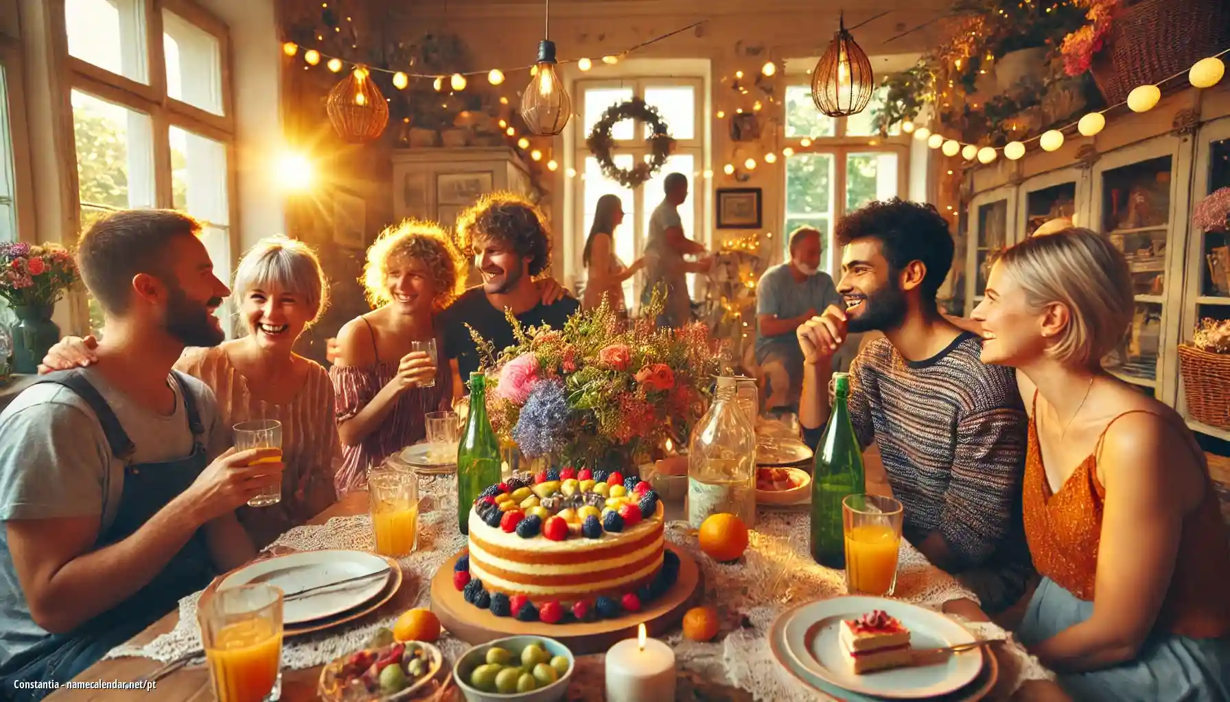 Celebração do dia do nome e nome - Constantia