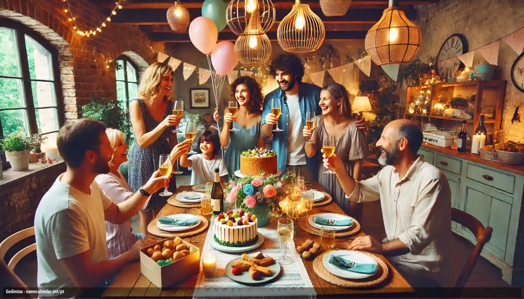 Celebração do dia do nome e nome - Gedimtas