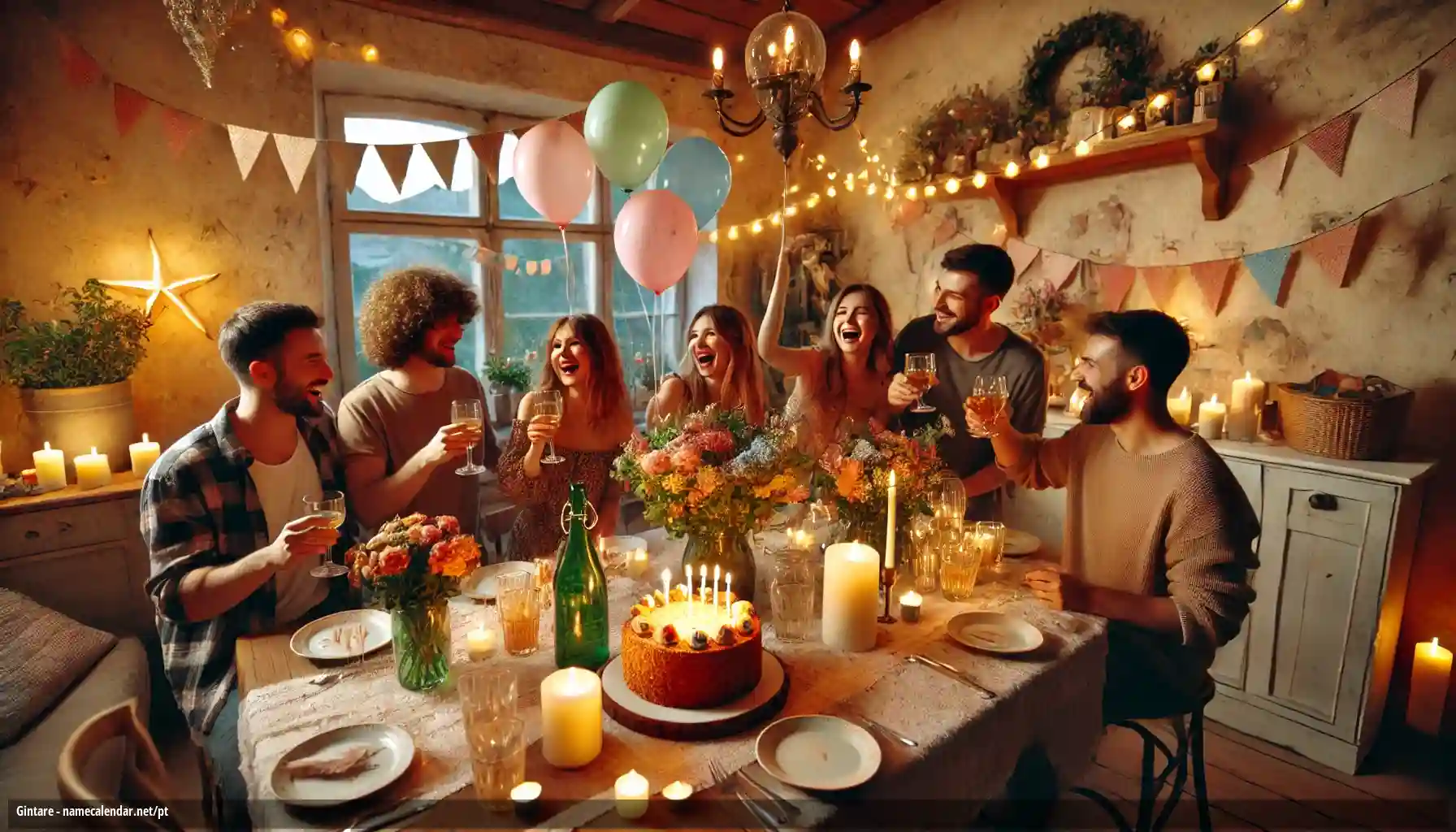 Celebração do dia do nome e nome - Gintare