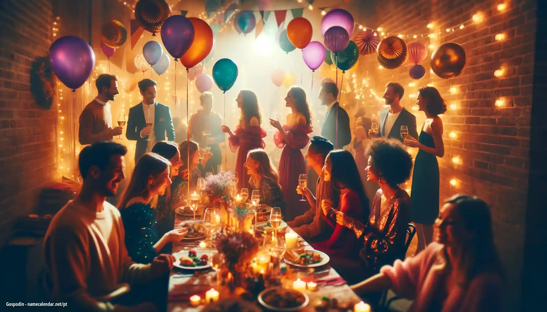 Celebração do dia do nome e nome - Gospodin