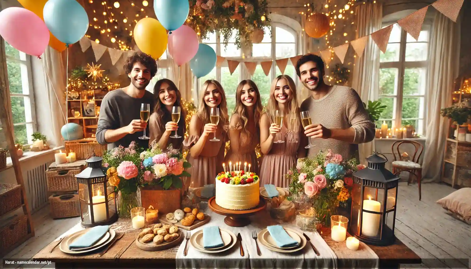 Celebração do dia do nome e nome - Harat