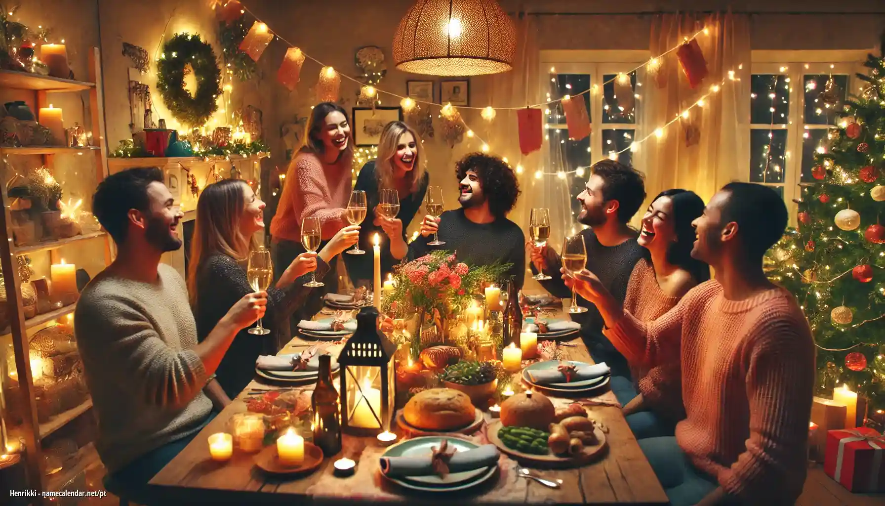 Celebração do dia do nome e nome - Henrikki