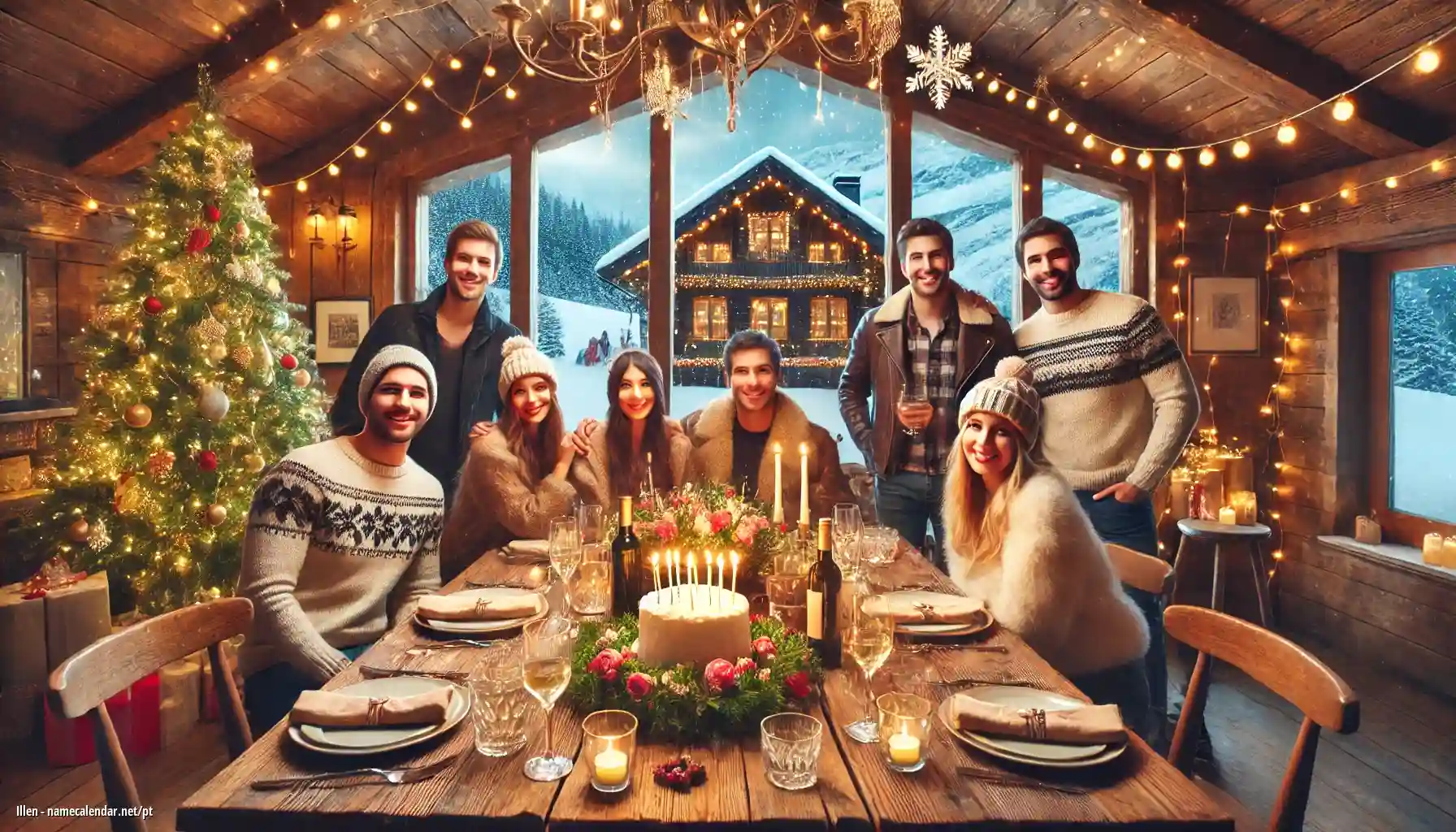 Celebração do dia do nome e nome - Illen