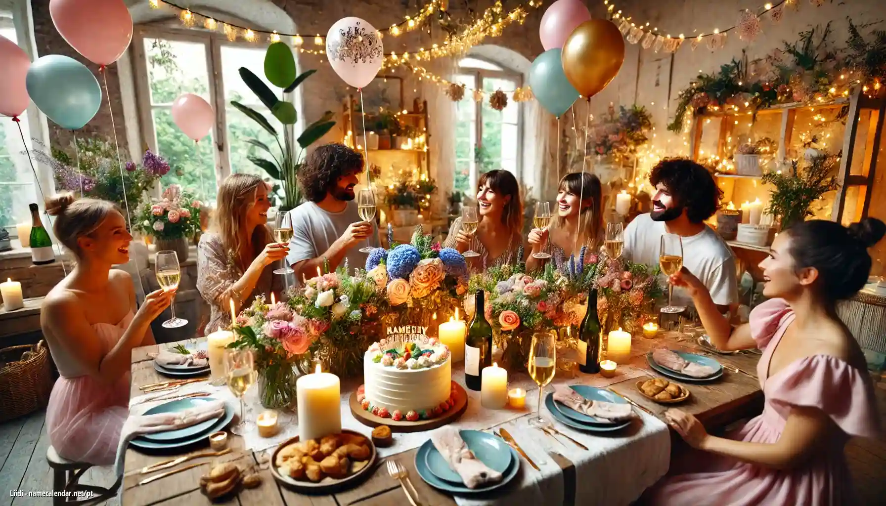 Celebração do dia do nome e nome - Liidi