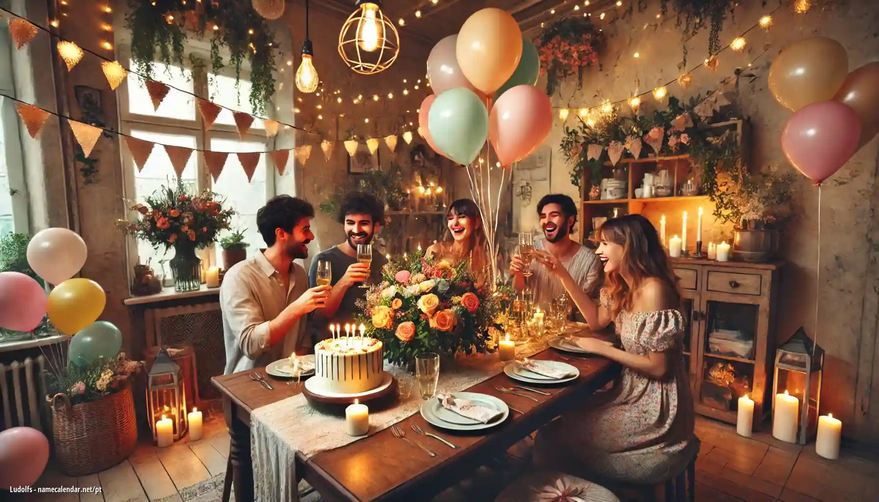 Celebração do dia do nome e nome - Ludolfs