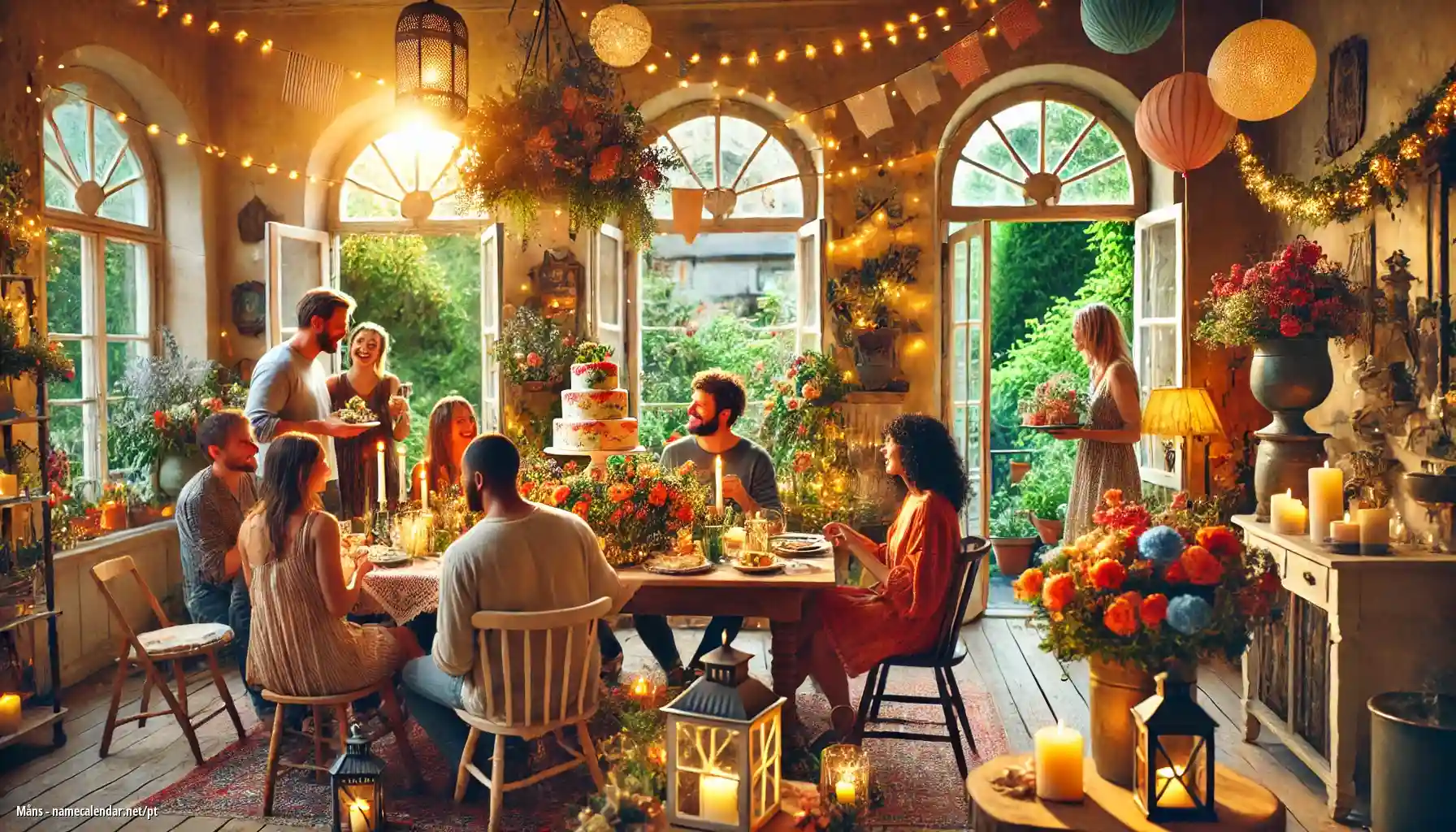 Celebração do dia do nome e nome - Måns