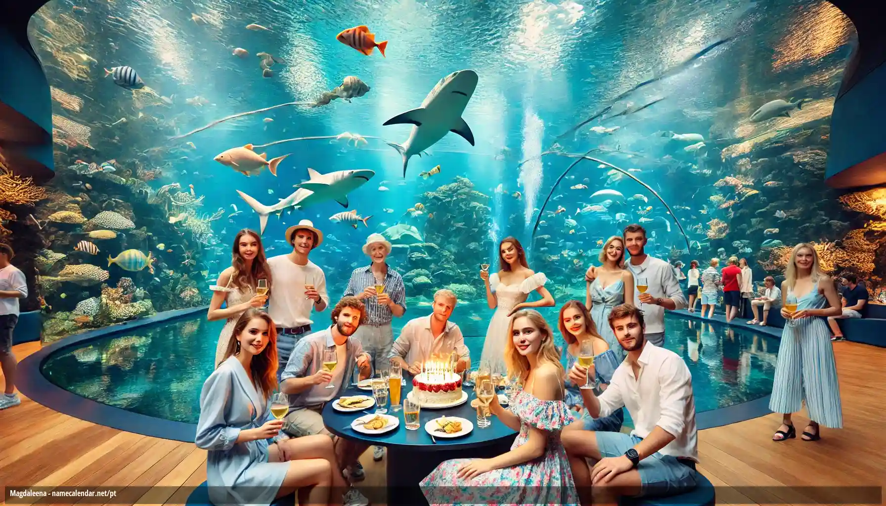 Celebração do dia do nome e nome - Magdaleena