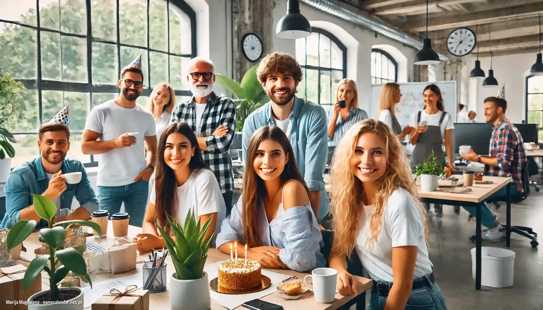 Celebração do dia do nome e nome - Marija Magdalena