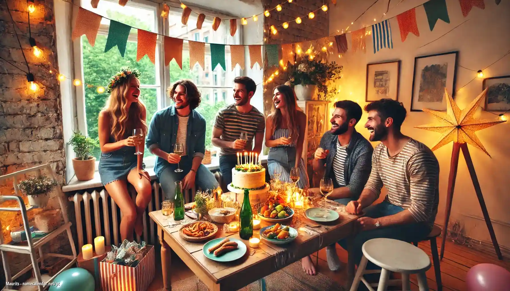 Celebração do dia do nome e nome - Maurits