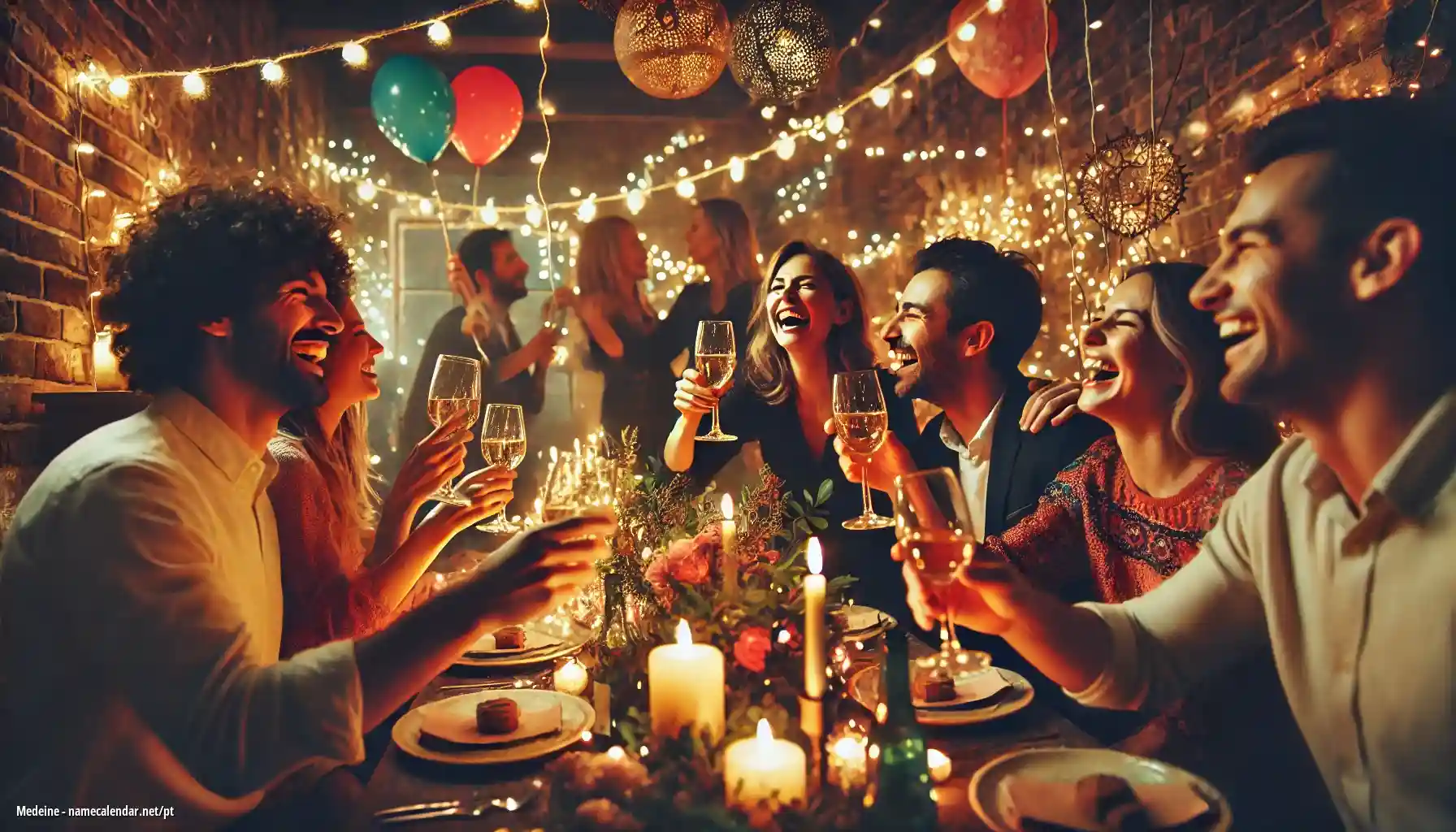 Celebração do dia do nome e nome - Medeine