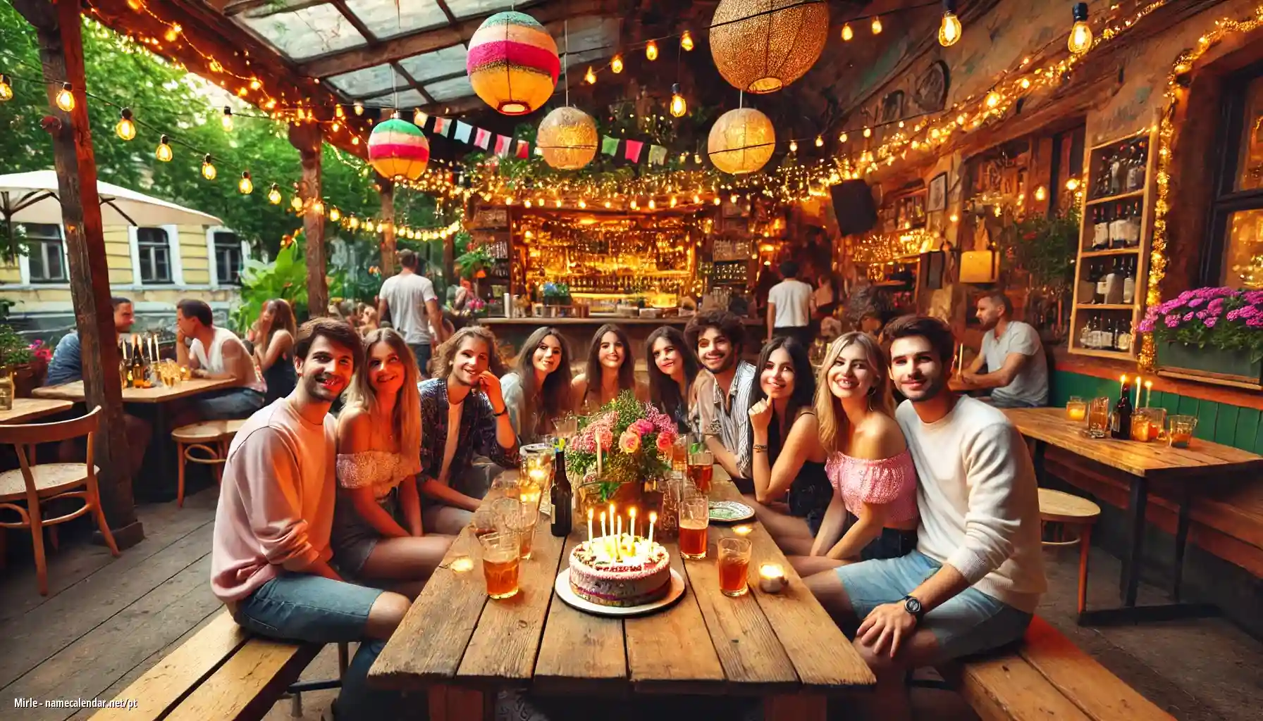 Celebração do dia do nome e nome - Mirle