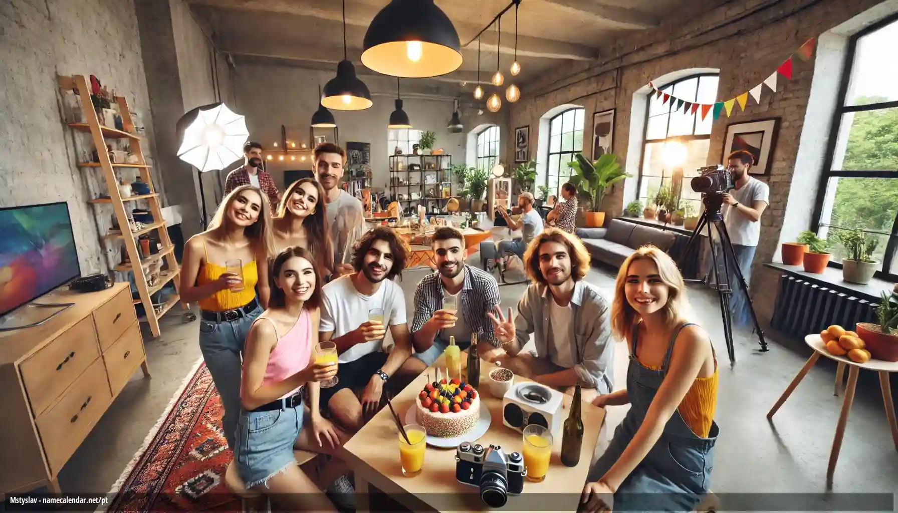 Celebração do dia do nome e nome - Mstyslav