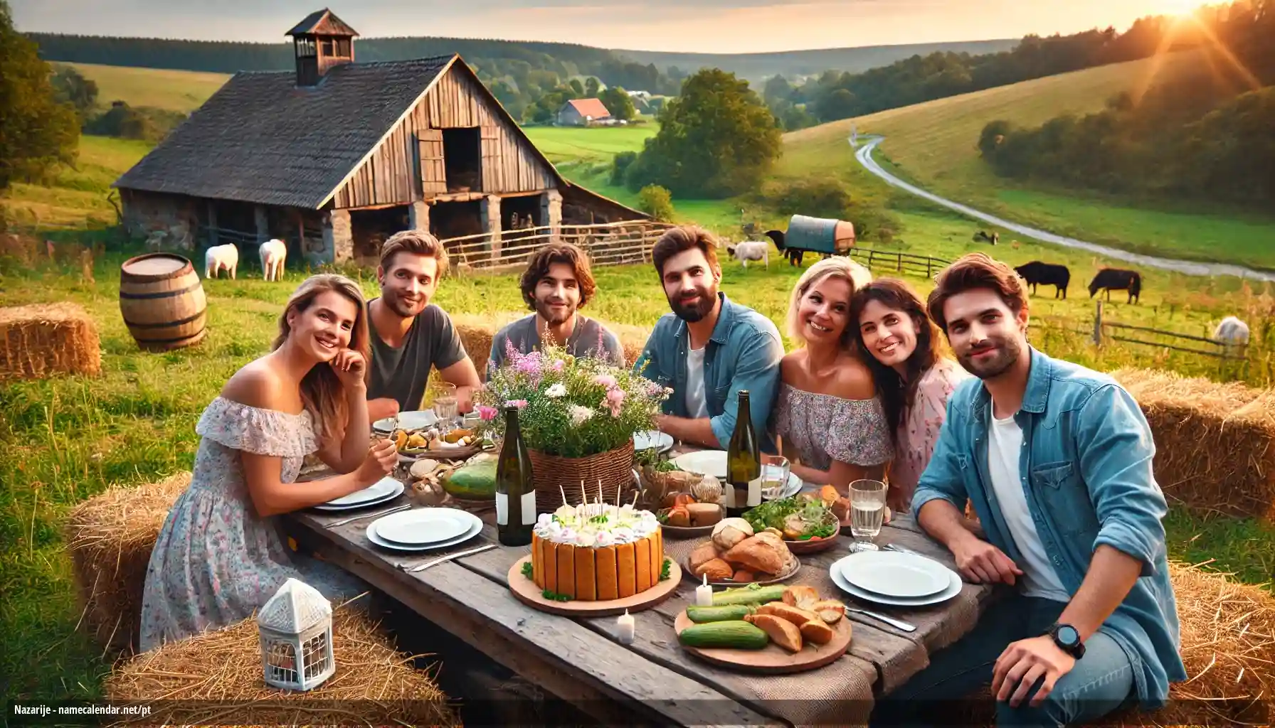 Celebração do dia do nome e nome - Nazarije