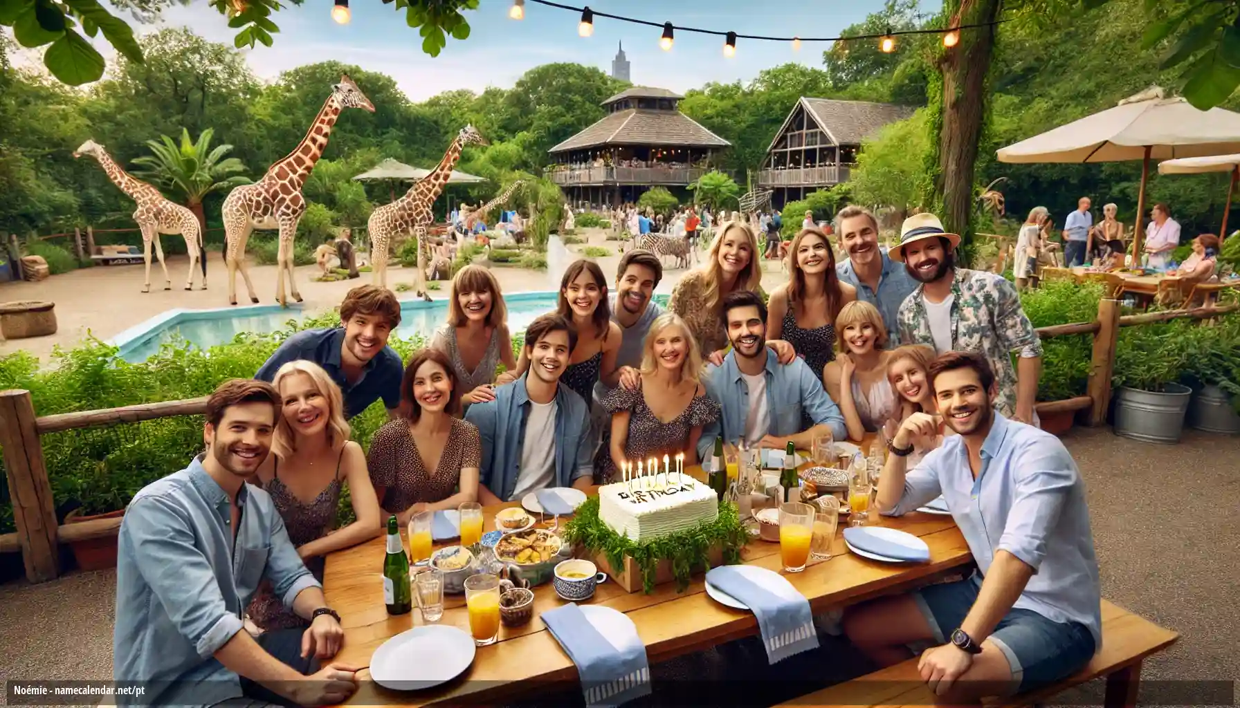 Celebração do dia do nome e nome - Noémie