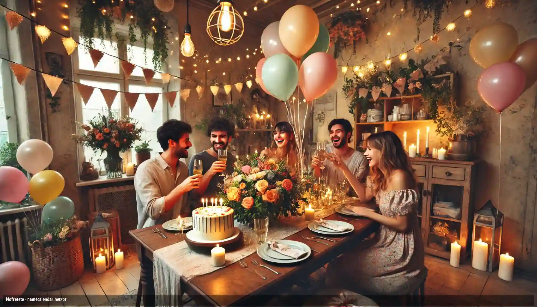 Celebração do dia do nome e nome - Nofretete