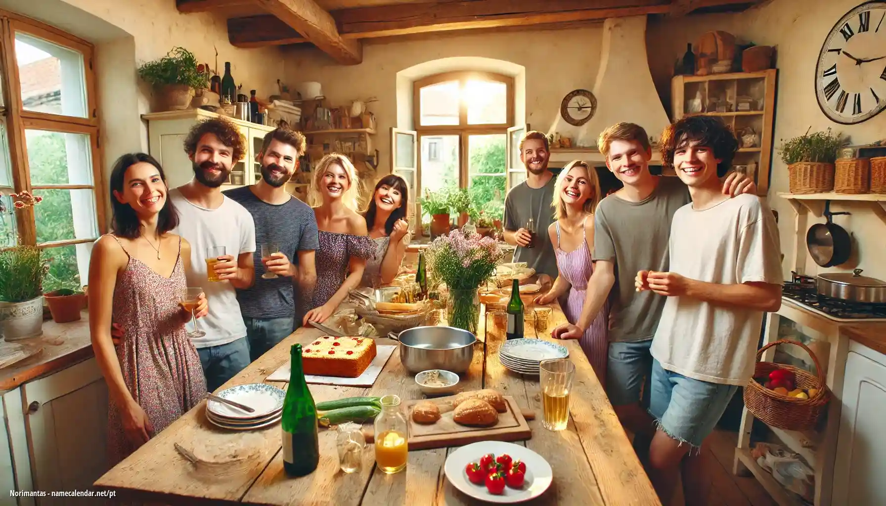 Celebração do dia do nome e nome - Norimantas