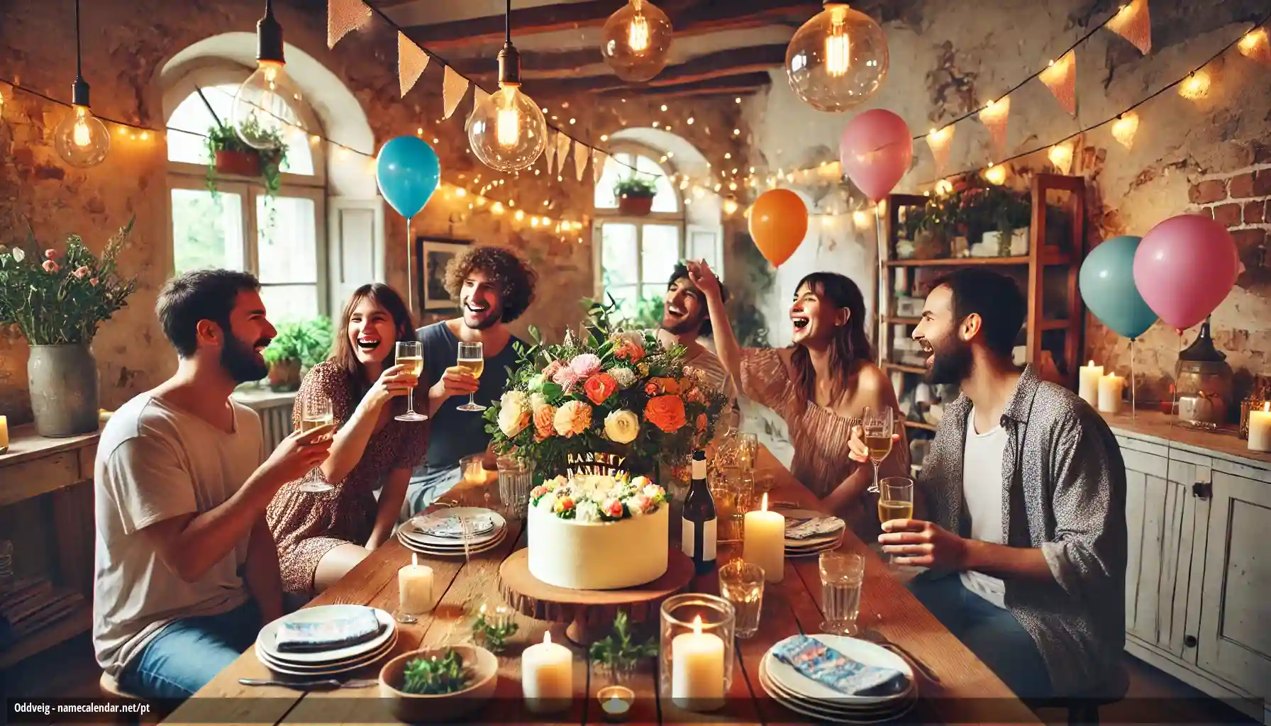 Celebração do dia do nome e nome - Oddveig