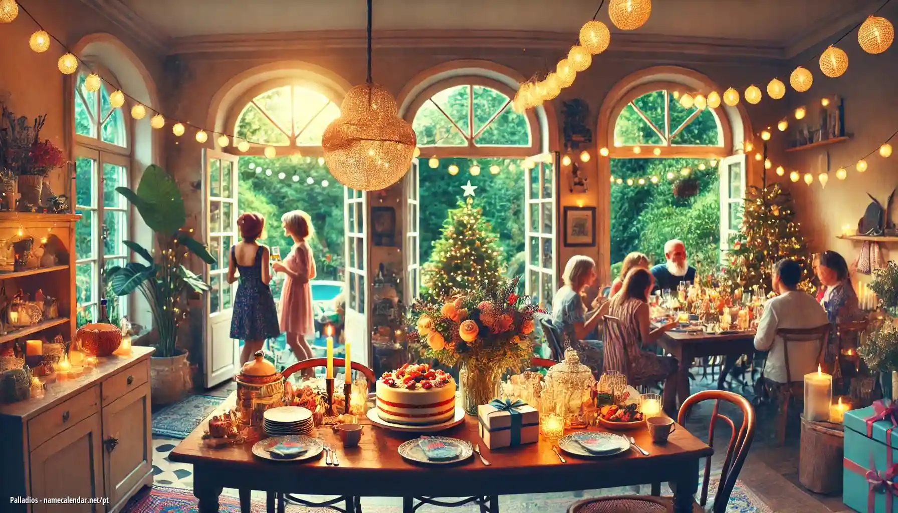 Celebração do dia do nome e nome - Palladios