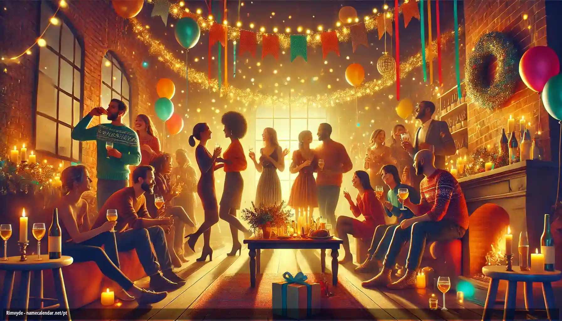 Celebração do dia do nome e nome - Rimvyde