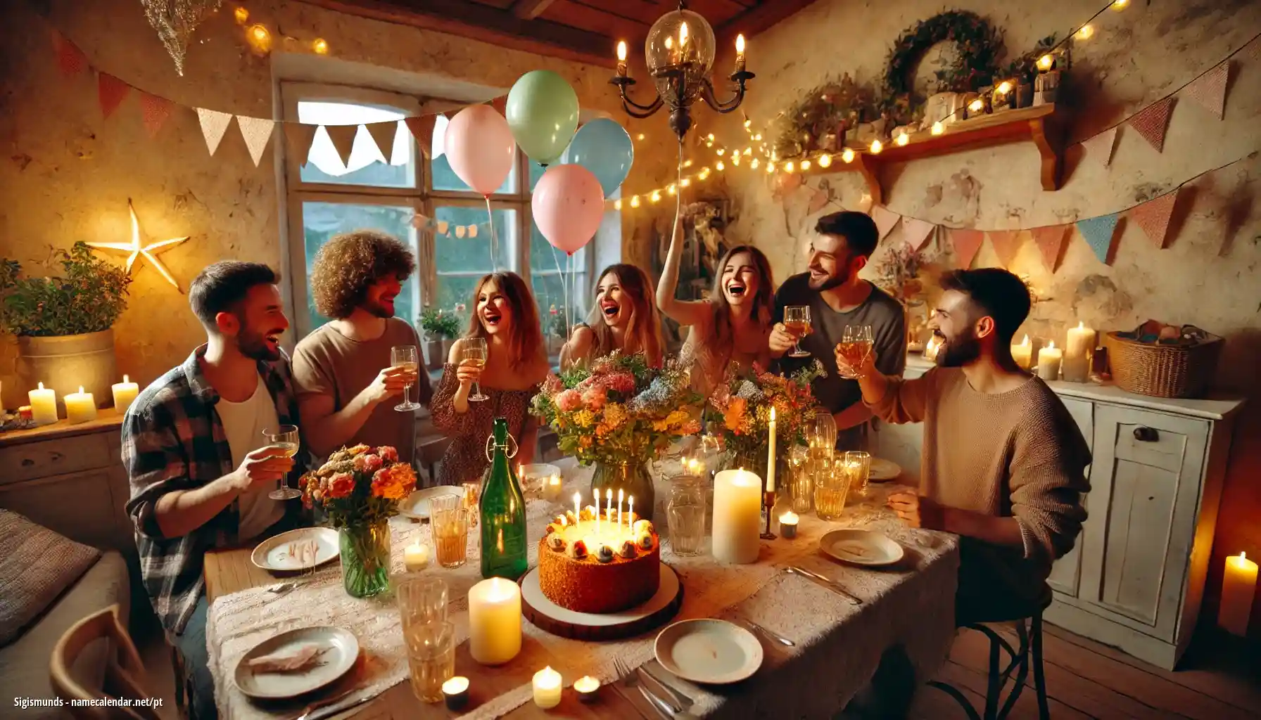 Celebração do dia do nome e nome - Sigismunds