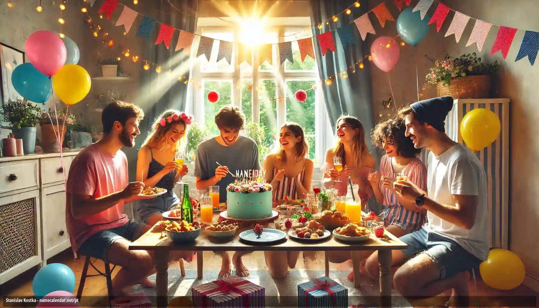 Celebração do dia do nome e nome - Stanislav Kostka