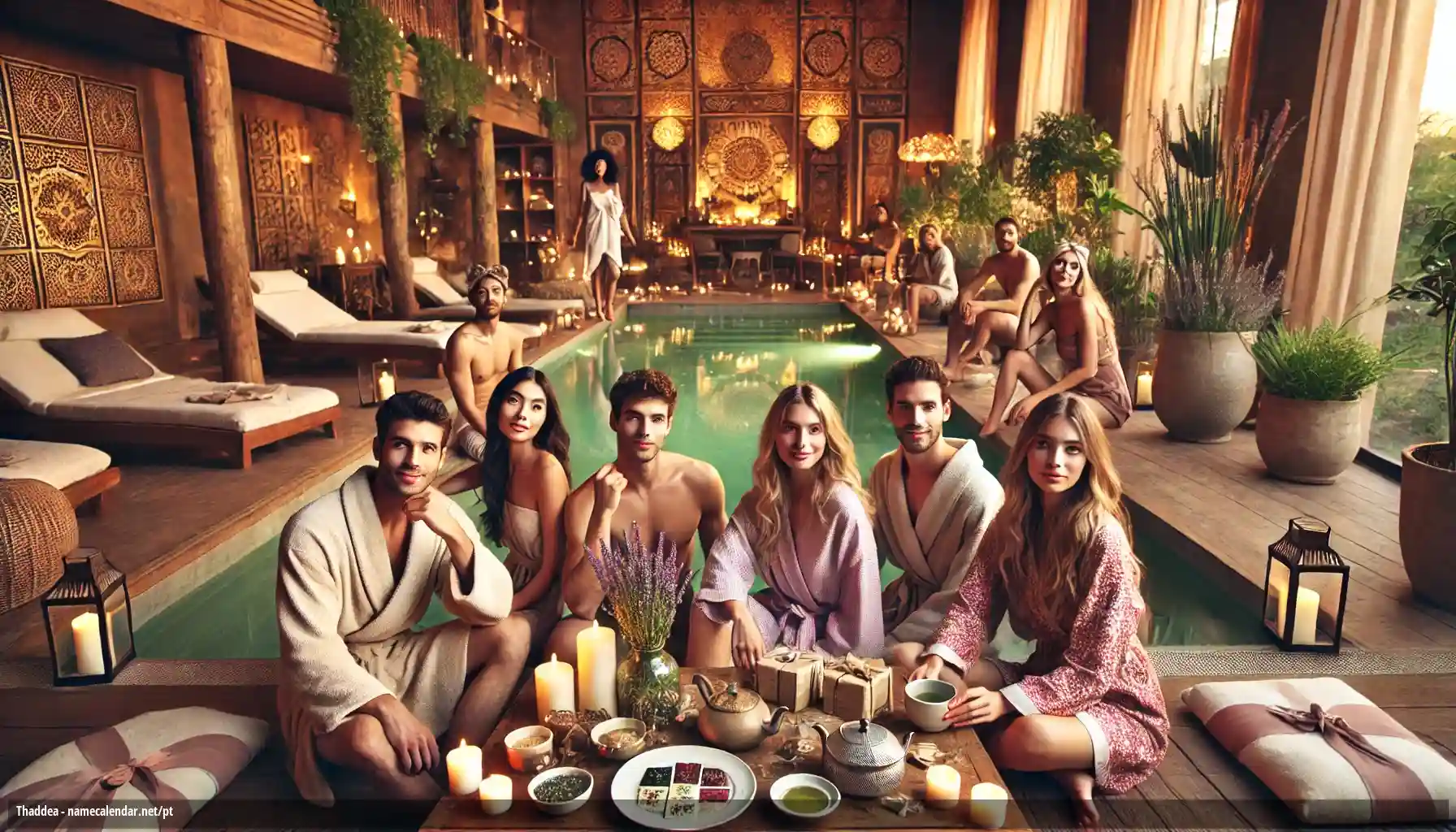 Celebração do dia do nome e nome - Thaddea