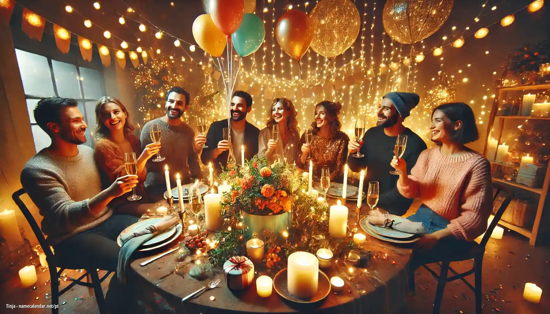 Celebração do dia do nome e nome - Tinja