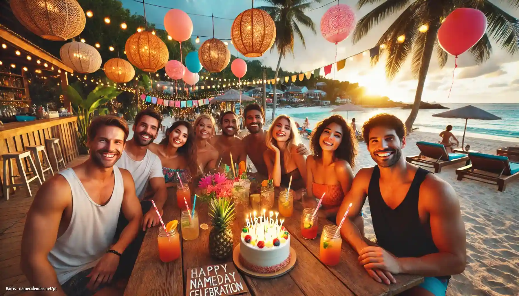 Celebração do dia do nome e nome - Vairis