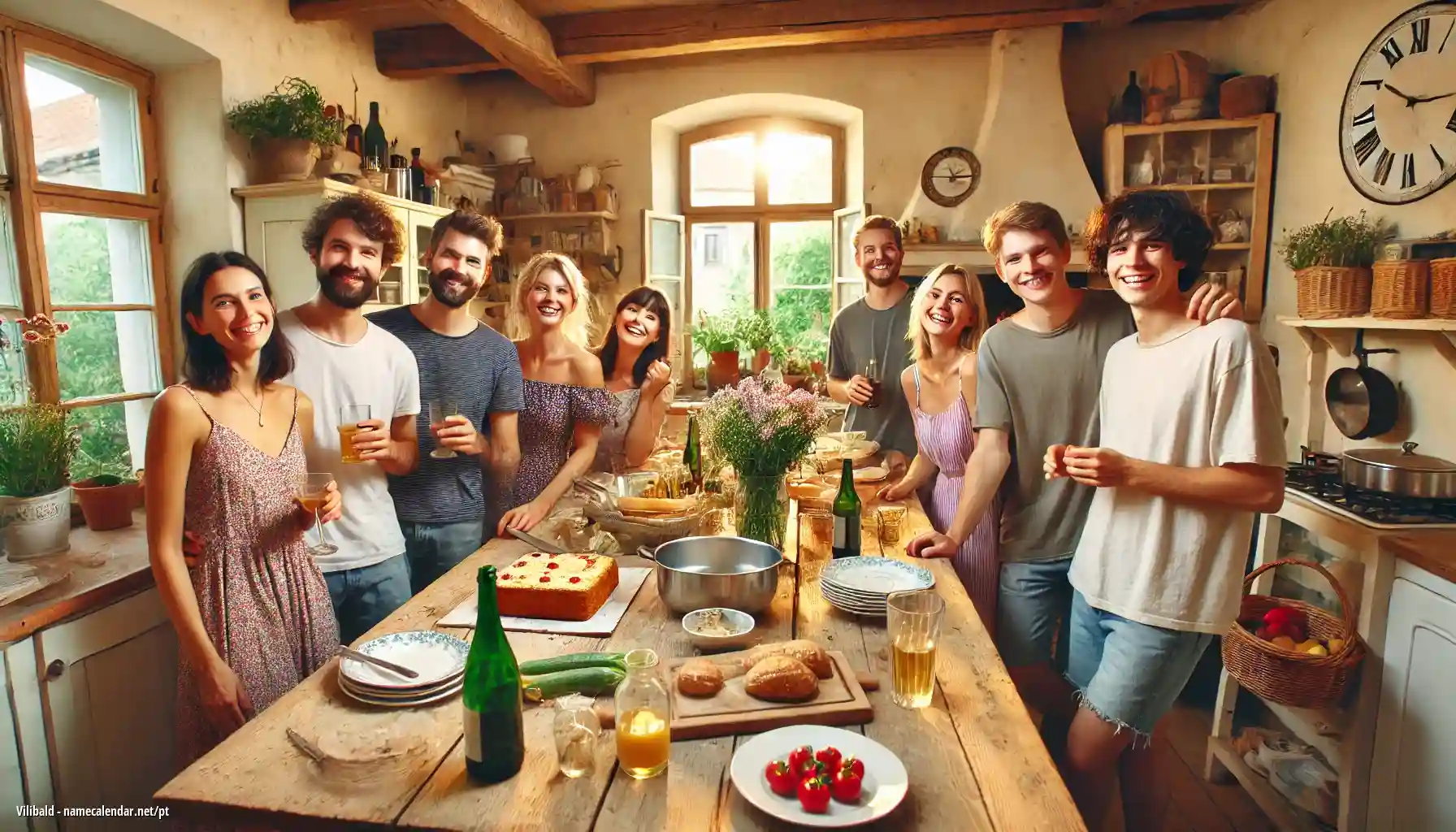 Celebração do dia do nome e nome - Vilibald